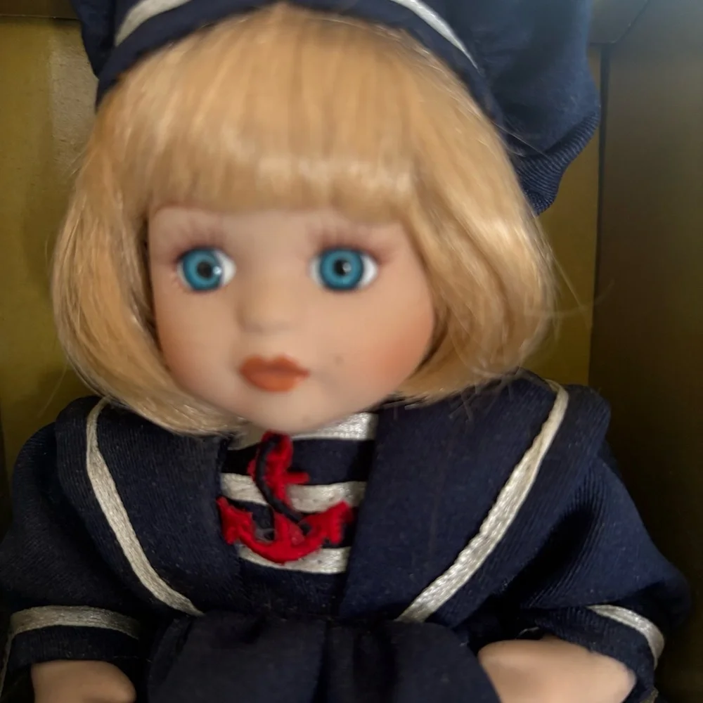 Collectible Memories Porcelain Doll – Limited Collector’s Edition Sailor Outfit